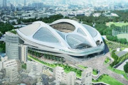 【画像あり】完成した新国立競技場(1500億円)、カッコ良すぎる