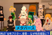 【悲報】男の使うアバターの８割が女キャラだと判明→フェミ「クソオスによる性的搾取よ！男が女子キャラを使うな！！」