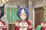 【ウマ娘】ラモーヌさん、美顔ローラーしてしまう