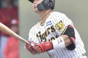 【朗報】阪神の“新星”野口　１軍首脳陣の前で豪快柵越え連発　特大弾に観客もざわつく