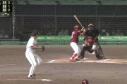 【巨人対楽天オープン戦】楽天、3回表にドラ1小深田のタイムリーで同点に追いつく！！！！！