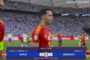 【速報】開催国ドイツさん、スペイン相手に延長戦の末に劇的ゴールを決められてEURO8強で散る…