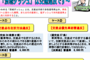 「茨城ダッシュ」は止めて　信号が青になった瞬間、対向直進車より先に右折する行為