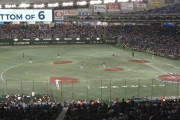 昨日の日本vsアメリカ　東京ドーム　観衆２５４２８人ｗｗｗｗｗｗｗｗ