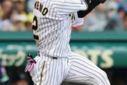 【阪神】梅野隆太郎がバットで援護「投手陣が粘り強く投げくれていたので」　石川雅規から中前打