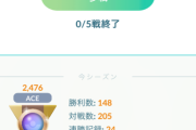 【ポケモンGO】GBL、不人気ルールの方に行くと得意でもレートが伸び悩む？