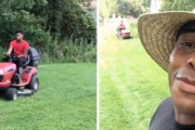 独特の芝刈りをする息子のやり方を一切批判しない父親にユーザーら共感（アメリカ）