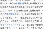【悲報】カブレラ（2002年）、ローズ（2001年）、バース（1985年）のシーズンラスト10試合の成績ｗｗｗ