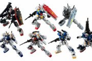 ガンダム1号機〜7号機が揃ってる玩具の規格がGフレームしかないのは少し意外だよな