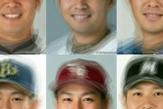 【画像】日本の各球団の平均顔が公開される