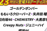 櫻坂46は『Nobody’s fault』披露！今夜12/30深夜放送「プレミアMelodiX!」年末スペシャルタイムテーブルが解禁