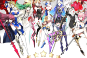 【FGO】星５ランサーズ！！　星５ランサーは美形揃いなんだよな