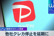 【悲報】PayPay「8月から他社クレカ禁止なw」ユーザー「は？（威圧）」PayPay「やっぱ延期します‥‥」←おいおい…?