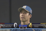 【vsオリックス】日ハム杉浦、5回にジョーンズとT-岡田の連続タイムリーで2点を失う