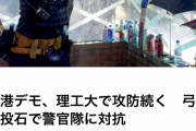 香港の大学生デモ隊の武装wwowwowwoww