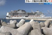 【速報】那覇港で停泊のクルーズ船からトルコ人ではなくトルコ国籍の男が飛び降り泳いで不法上陸、日本に侵入成功