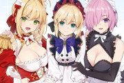 【FGO】YDさんのカルデアメイドトリオ！！　三人ともメイド姿似合ってるよ！