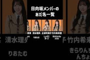 日向坂メンバーのあだ名一覧 #日向坂46 #けやき坂46 #ひらがなけやき #日向坂で会いましょう