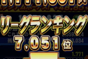 【パワプロアプリ】先週ボーダー180万5千くらいで今週メダル増量やから残留無理やろなぁ