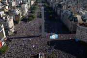 アルゼンチン優勝後、ブエノスアイレスの“空撮”が半端ない！