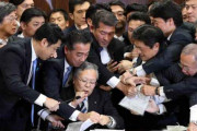 海外「日本の政治家ヤバくね？新移民法に反対する様子が酷すぎる！」日本人は礼儀正しいって言うけど政治家は別なんだな・・・