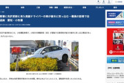 【愛知】警察署に免許更新に来た高齢ドライバーが植木に突っ込む→署員の説得で自主返納へ