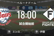 【試合実況】西武スタメン 6番山川穂高（2023.5.2）