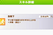 【ウマ娘】結局、賢デュラは金スキルが終わってるしスキポ1だし使われる理由がないよな…。「白は因子化すればいい」