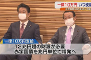 政府や官僚が『一律10万円給付』に反対していた理由がネットで話題に、本当に10万円給付でよかったんだろうか…