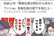 【画像】漫画家「高卒を見下す取引先やDQN上司を撃退する漫画を描きました」