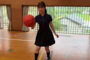 小川彩ちゃんがバスケのドリブルをした結果！！！【乃木坂46】