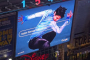 【映像あり】クリスマスのニューヨーク タイムズスクエアに 羽生結弦 の「Otonal」が映し出される！ …画面には Googleの「Heroes that can fly」の文字が…