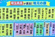 埼玉県民が誇るスターたち