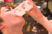 【元乃木坂46】樋口日奈のビールの飲みっぷり、豪快すぎるwww