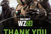 CoD Warzone2.0、リリース5日で2500万プレイヤー突破の大ヒットなう
