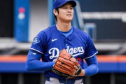 大谷翔平がライブBPで最速97マイルを記録し、打者5人に対して2奪三振　【海外の反応】