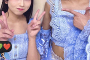 弓桁朱琴©が井上春華©の事好きすぎな件💚❤｢夜公演は井上リクエストのまとめ髪。｣
