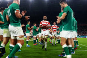 【ラグビー】アイルランド代表、試合後花道で日本代表を祝福 ( ﾉД`)