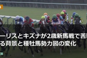 モーリスとキズナが2歳新馬戦で苦戦する背景と種牡馬勢力図の変化