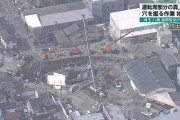 八潮市の道路陥没事故、運転席引き上げに向け掘削作業開始