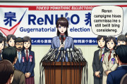 【緊急悲報】蓮舫、都知事選を完全にナメている模様ｗｗｗｗｗｗｗｗｗｗｗｗ