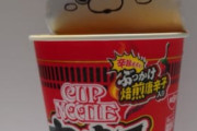 【悲報】カップヌードルのフタ、無能すぎる