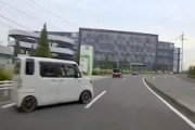 【千葉】ノールック左折。脇道からいきなり右車線に出てきた車と事故った車載。