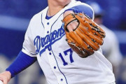 中日ドラゴンズ柳 防御率3.20 3勝 7敗