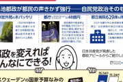 共産党、蓮舫の公約のようなものを勝手に考えてチラシを作ってしまうｗ