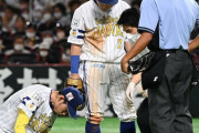 【悲報】ソフトバンク又吉克樹、右足骨折で全治3カ月　松葉づえをつく