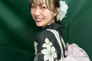 須田亜香里の彼女感あふれる今年初浴衣をお披露目、ネットニュースに