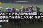 マスターソアラが紫苑Sを制覇！大野拓弥騎手の好騎乗とシスキン産駒の距離適性