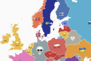 ヨーロッパ各国で最も使われてる絵文字がこちら　お前らは何使ってる？