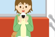 【おにぎりくらい問題ない…】電車内で飲食・ゴミを置いていく若い女性と口論に…救世主が登場して迎えた意外な結末www